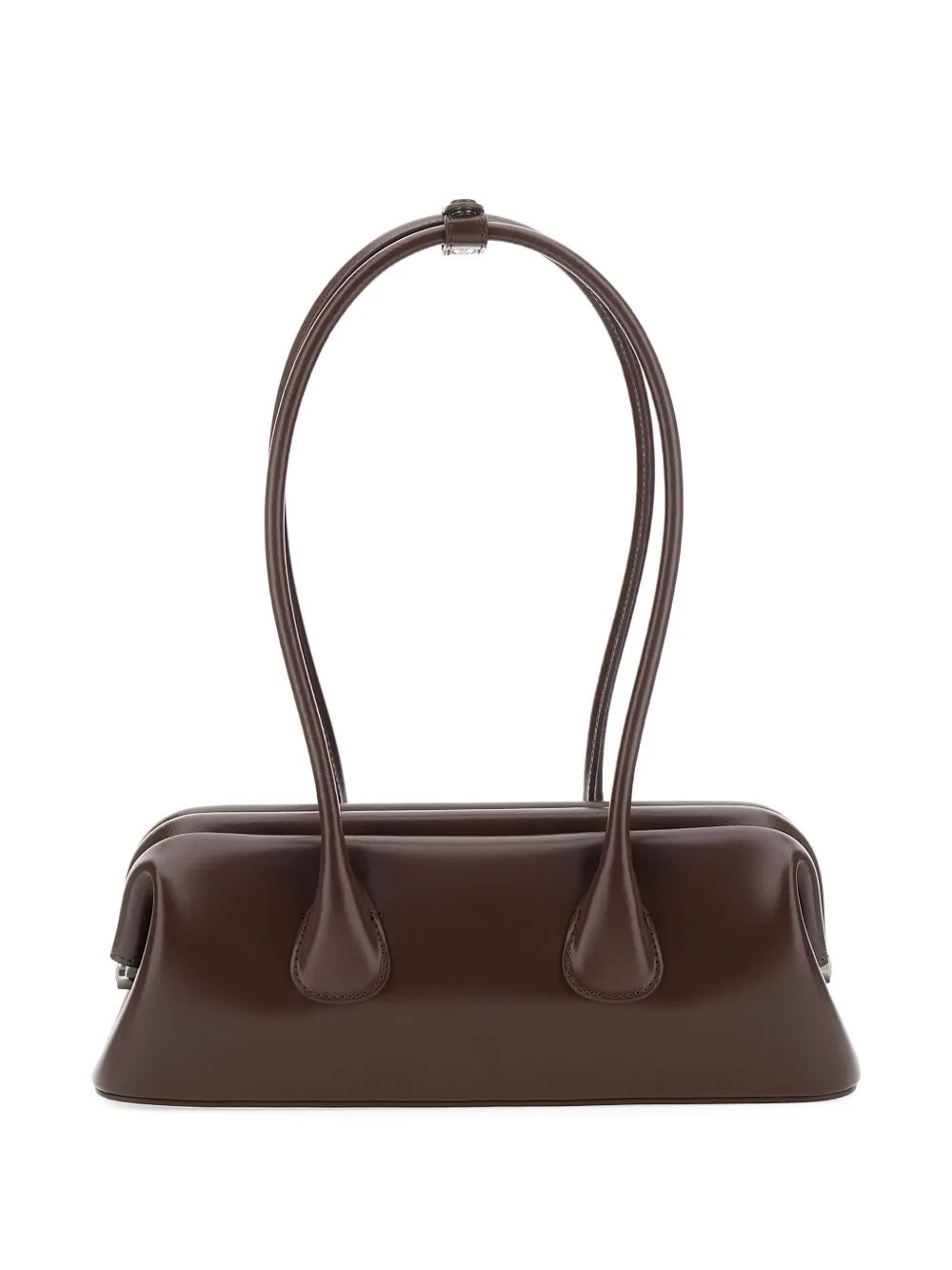 Osoi leather shoulder bag - Bruin