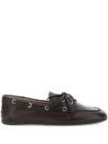Jeffrey Campbell leather loafers - Brown