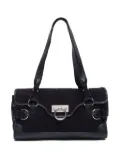 Ferragamo Pre-Owned 2000-2010 Gancini shoulder bag - Black
