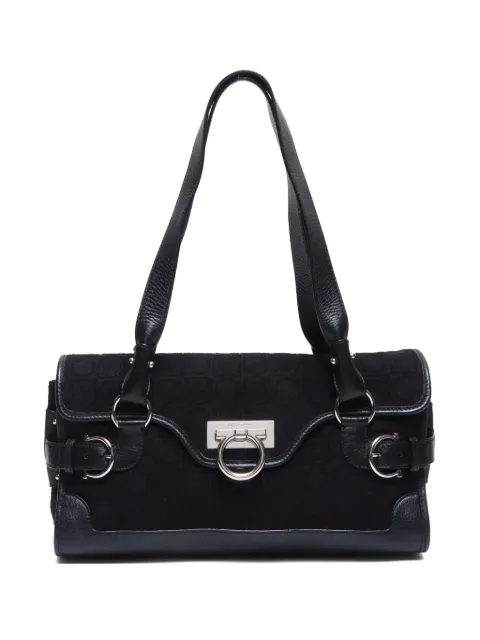 Ferragamo Pre-Owned 2000-2010 Gancini shoulder bag