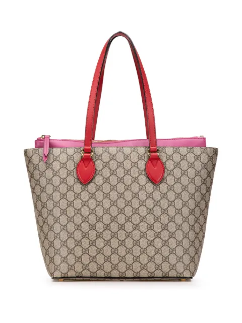Gucci Pre-Owned 2000-2015 Medium GG Supreme Linea A Zip tote bag