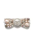 CHANEL Pre-Owned 2021 bow-shaped brooch - Gold