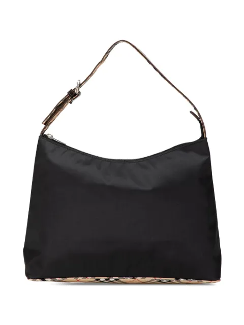Burberry Pre-Owned 2000-2024 Nova Check Trimmed Nylon shoulder bag