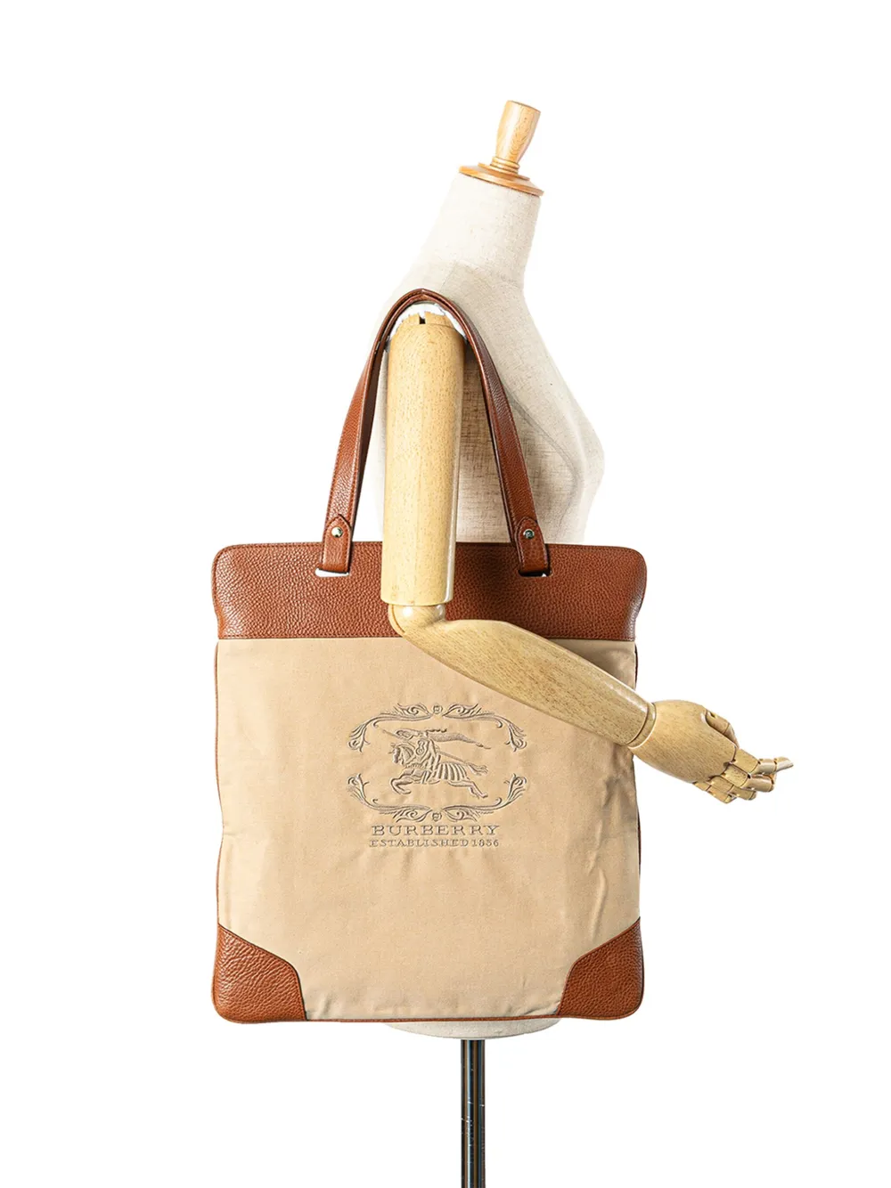 Burberry Pre-Owned 2000-2017 Canvas Stowell Roll Up tote bag | Pre-Owned | Image 2