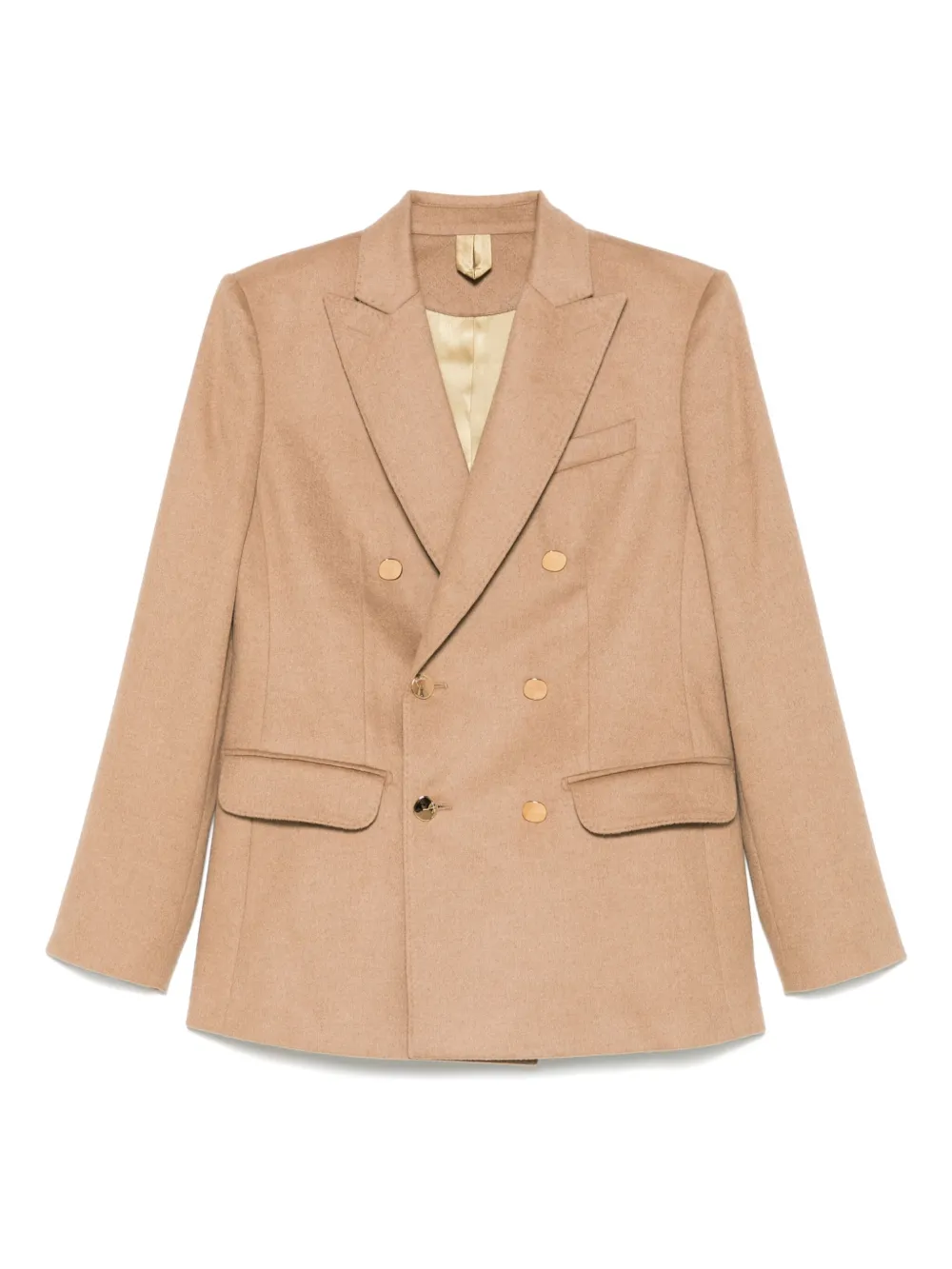 Max Mara double-breasted blazer Beige