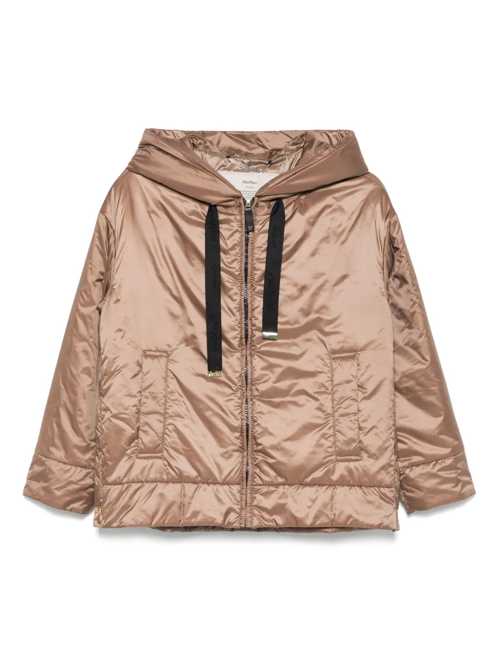 Max Mara zip-up bomber jacket | marrón | Image 1