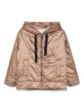 Max Mara zip-up bomber jacket - Brown