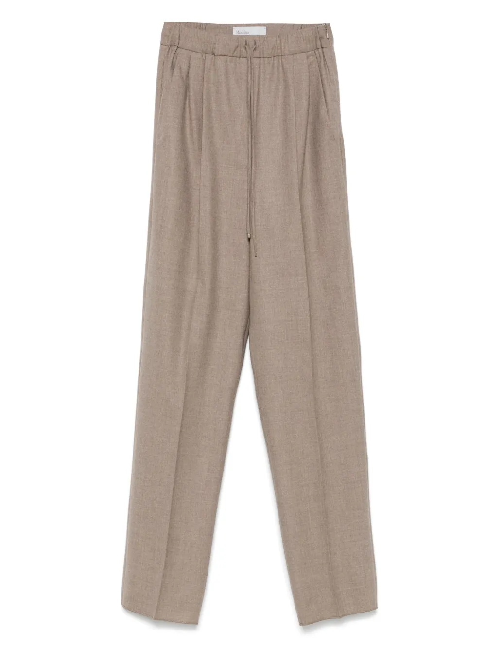 Max Mara ハイウエスト パンツ - ブラウン Max Mara ハイウエスト パンツ - ブラウン