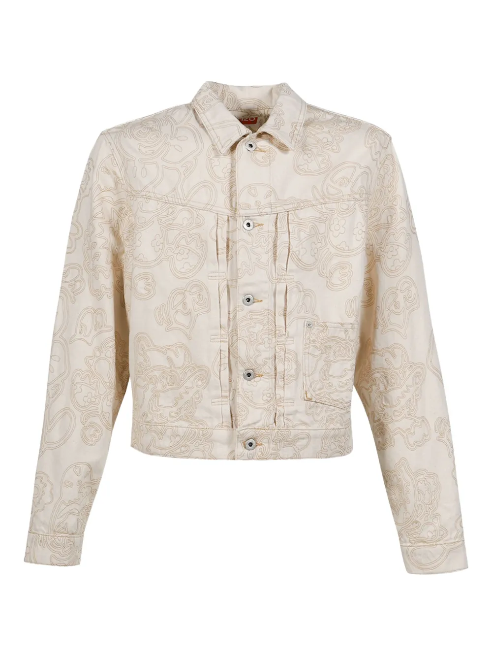 Kenzo x Verdy denim jack Wit