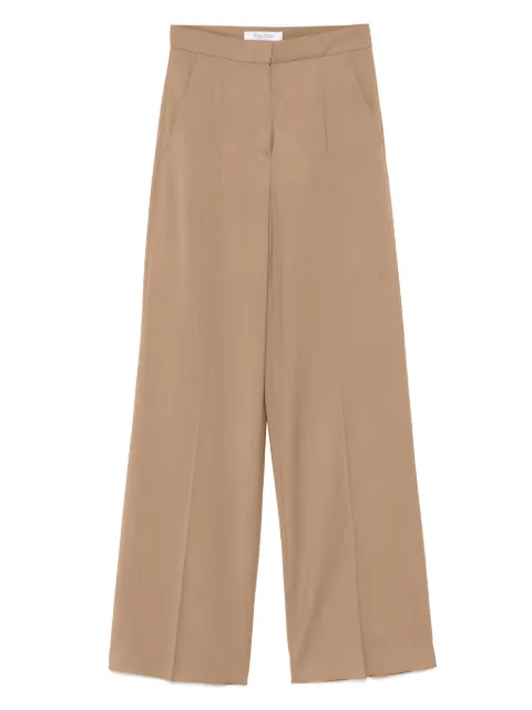 Max Mara virgin wool high-waisted trousers