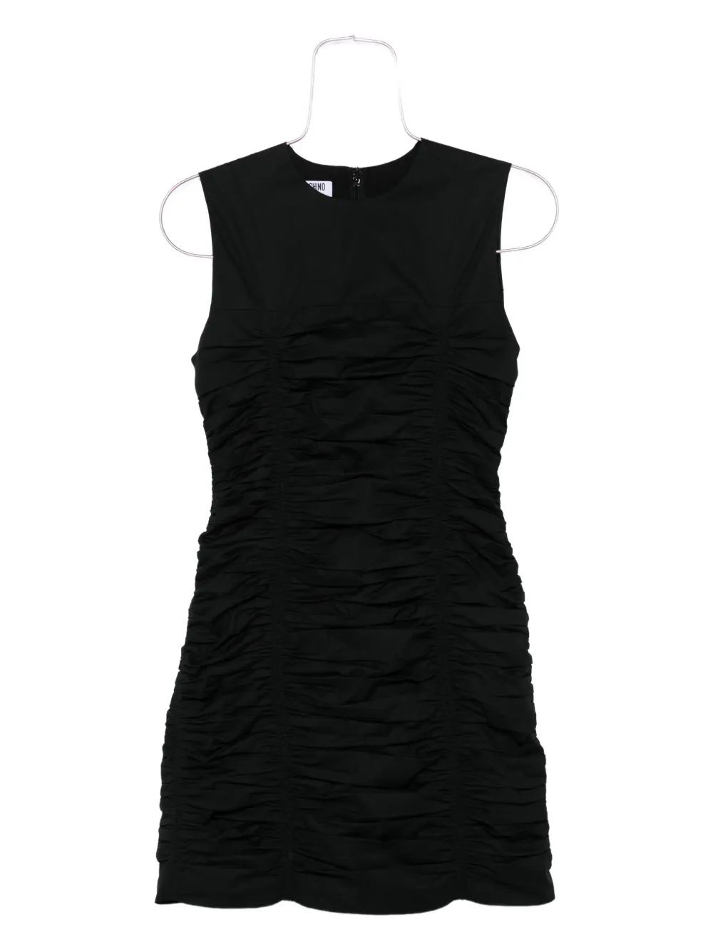 Moschino Jurk met ruches Zwart