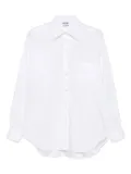 Moschino long-sleeved button-up shirt - White