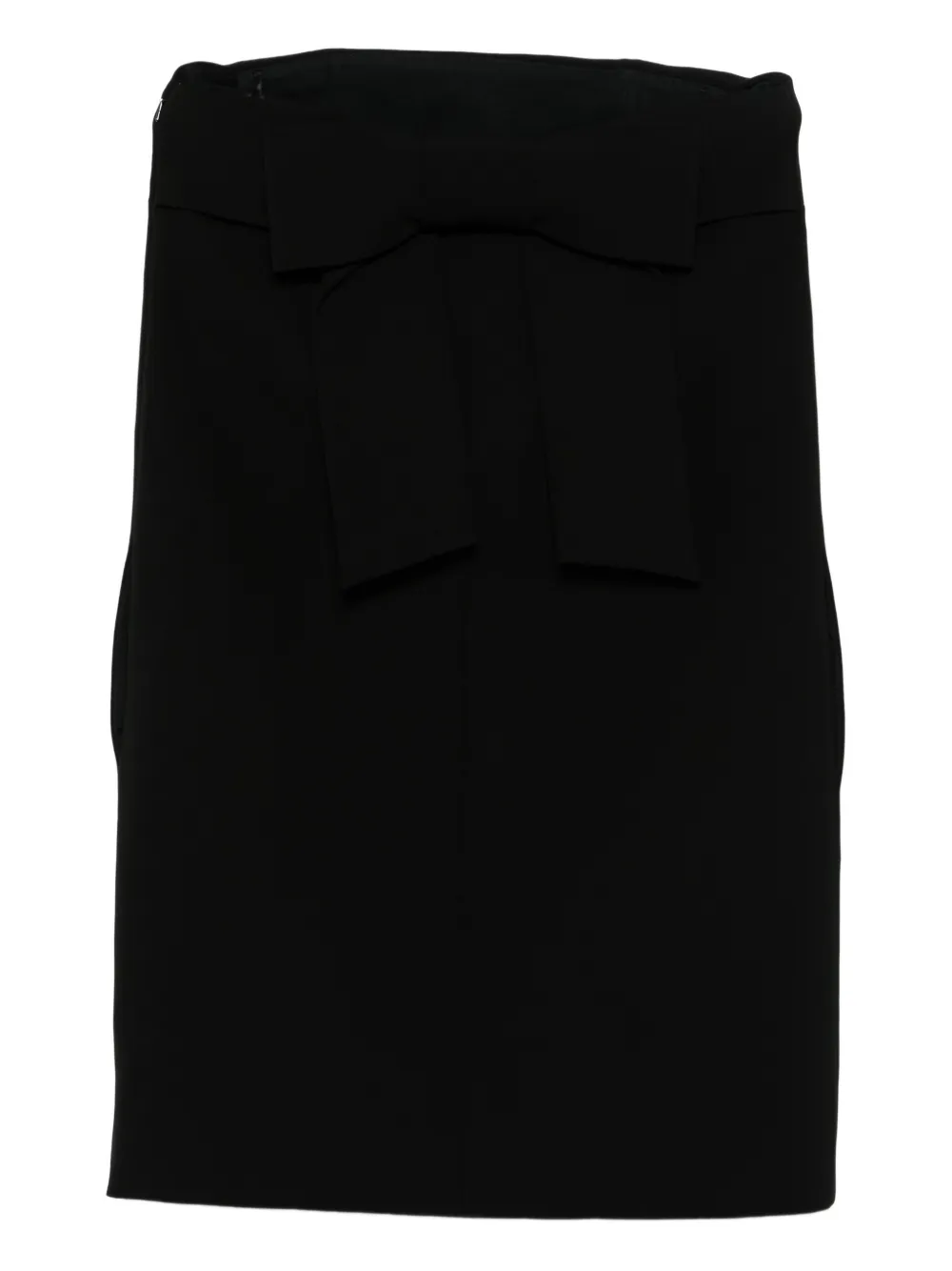 Moschino bow-detail dress | Black | Image 1
