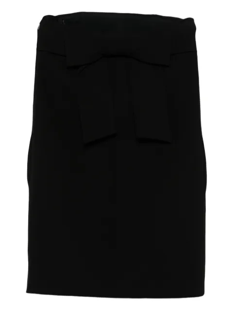 Moschino bow-detail dress