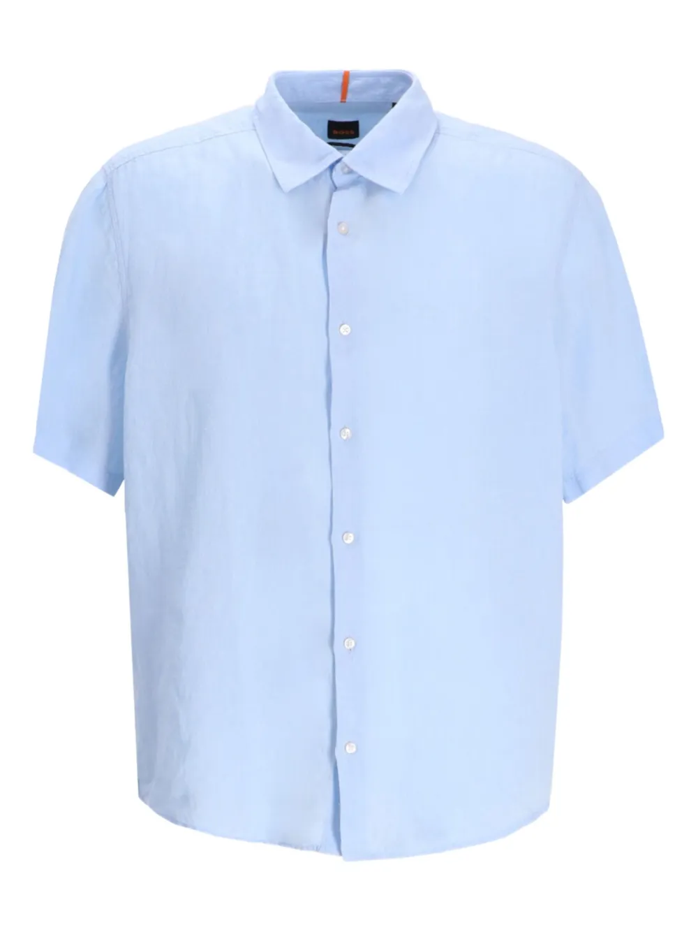BOSS camisa de lino | azul | Image 1