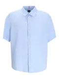 BOSS linen shirt - Blue