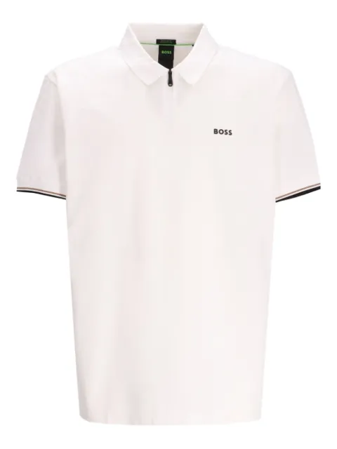 BOSS cotton polo shirt