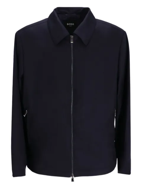 BOSS virgin-wool jacket