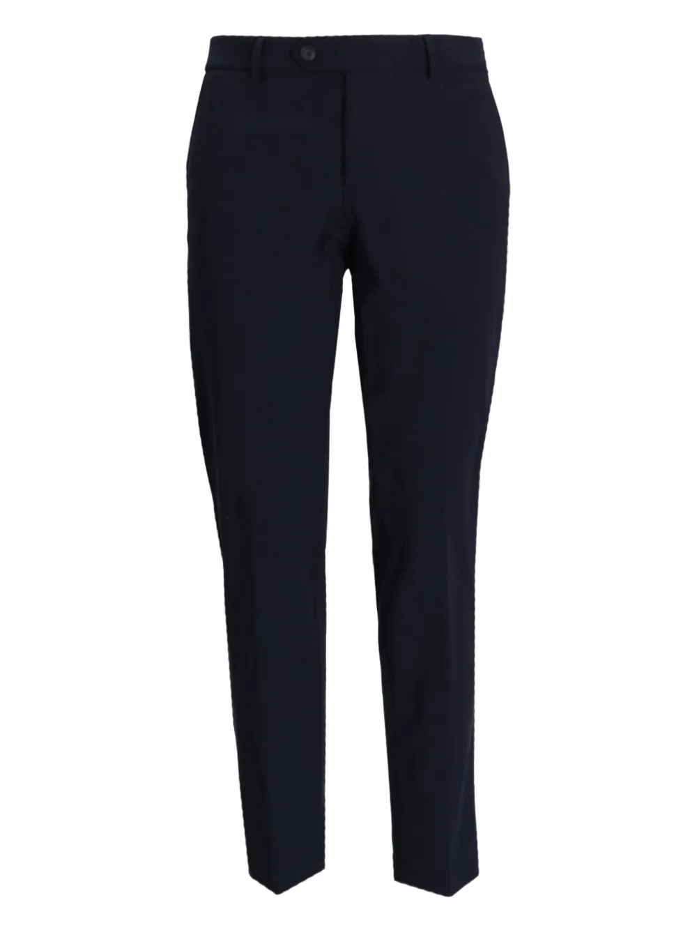 BOSS Geplooide chino Blauw