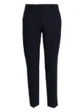 BOSS pressed-crease chinos - Blue