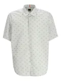 BOSS graphic-print shirt - Green