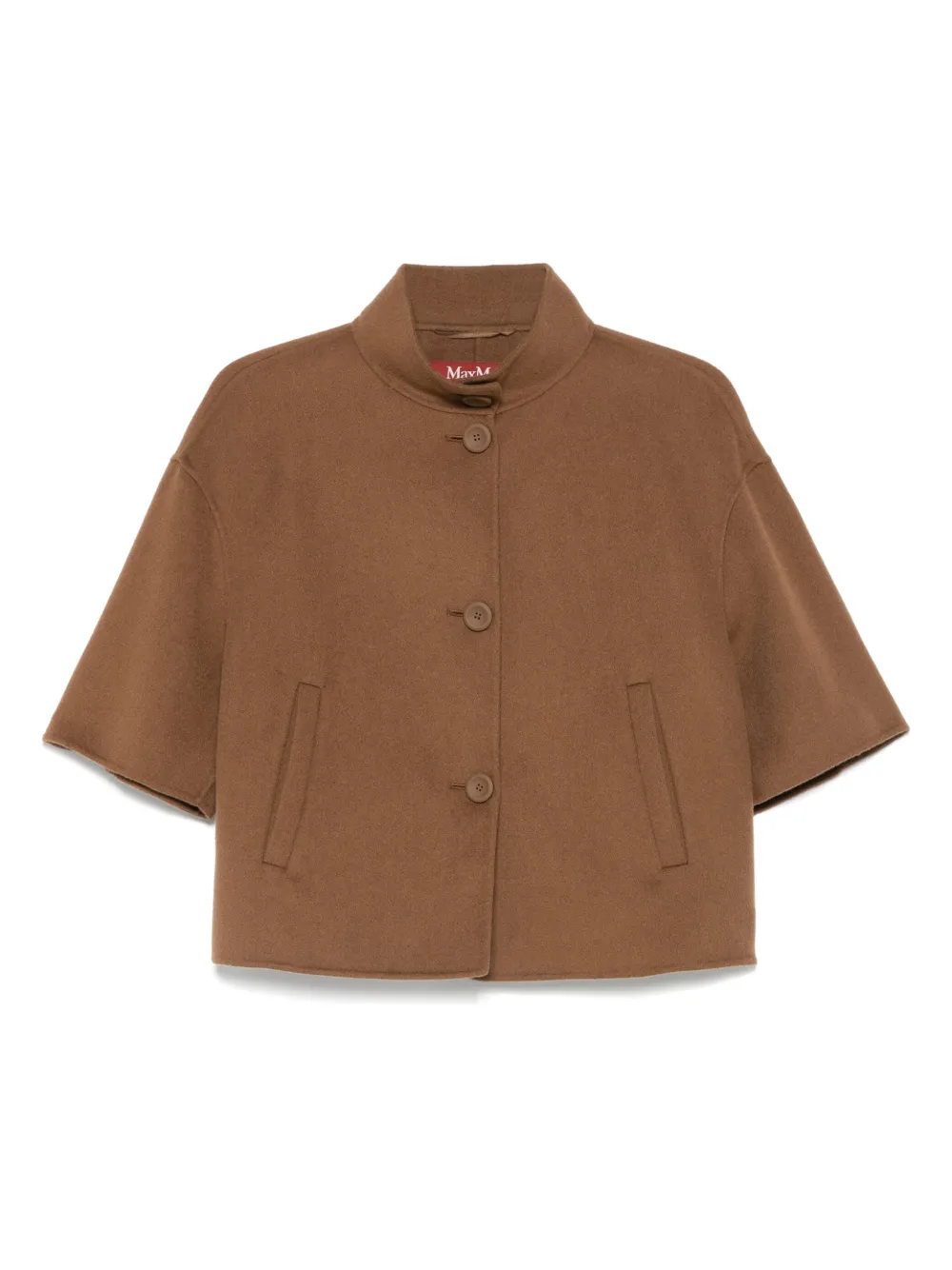 Max Mara cashmere-blend jacket Bruin