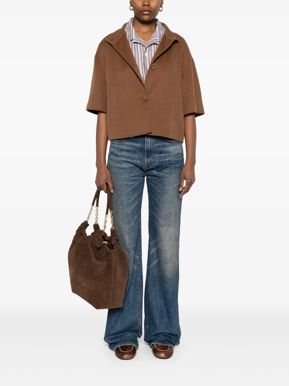 Max Mara cashmere-blend jacket | Cropped Jackets | Image 2