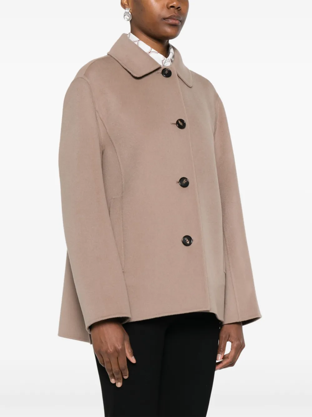 'S Max Mara Blazer van scheerwol Beige
