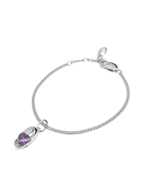 Capsule Eleven amethyst-charm bracelet