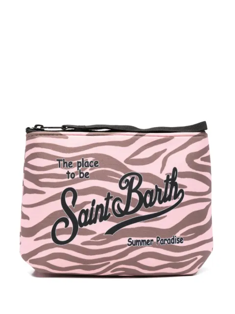 MC2 Saint Barth logo-print make up bag