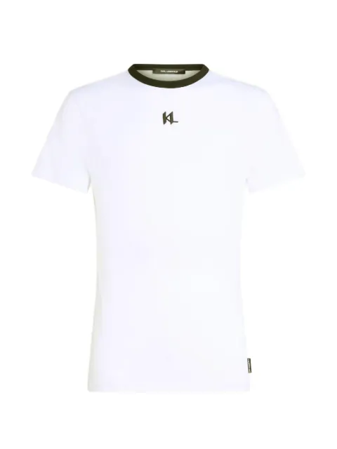 Karl Lagerfeld monogram slim-fit T-shirt