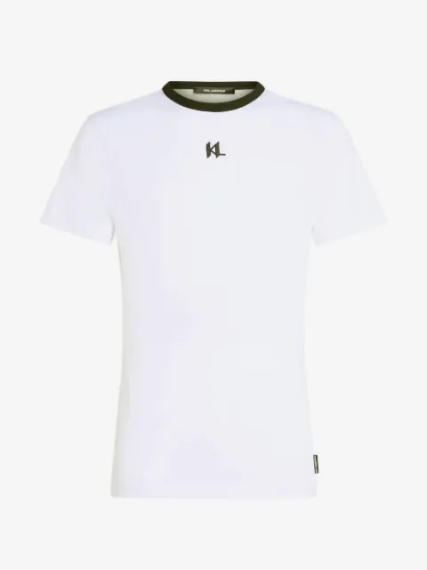 Karl Lagerfeld monogram slim-fit T-shirt