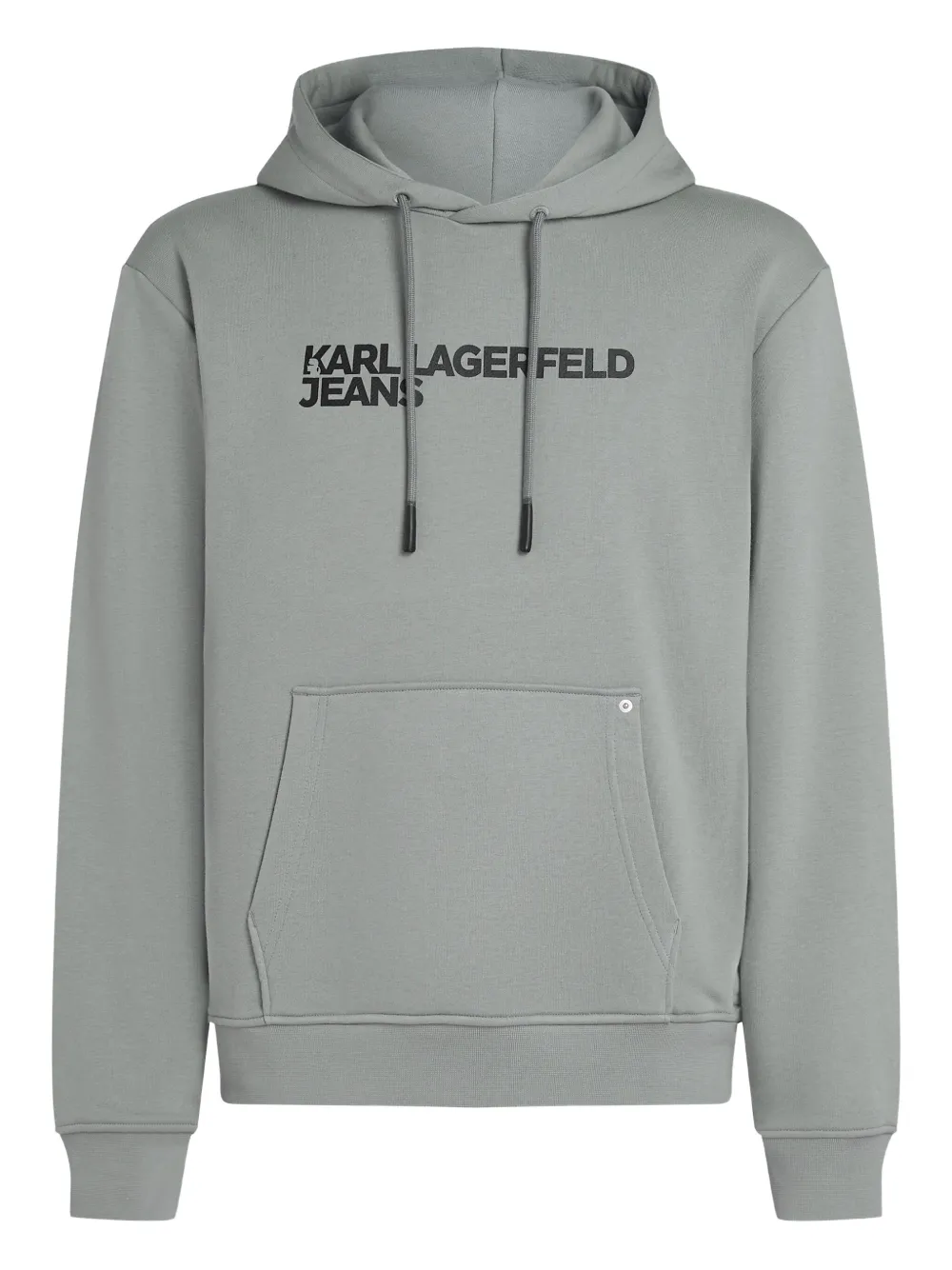 Karl Lagerfeld Jeans Hoodie met logoprint Grijs