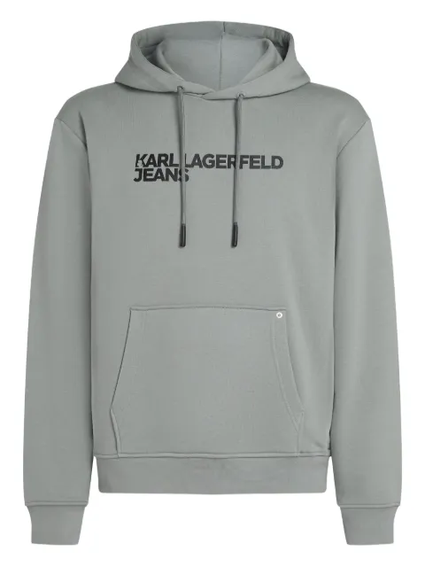 Karl Lagerfeld Jeans logo-print hoodie