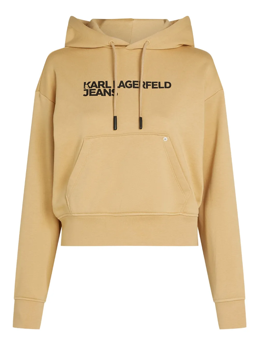 Karl Lagerfeld Jeans Sweater met capuchon Geel