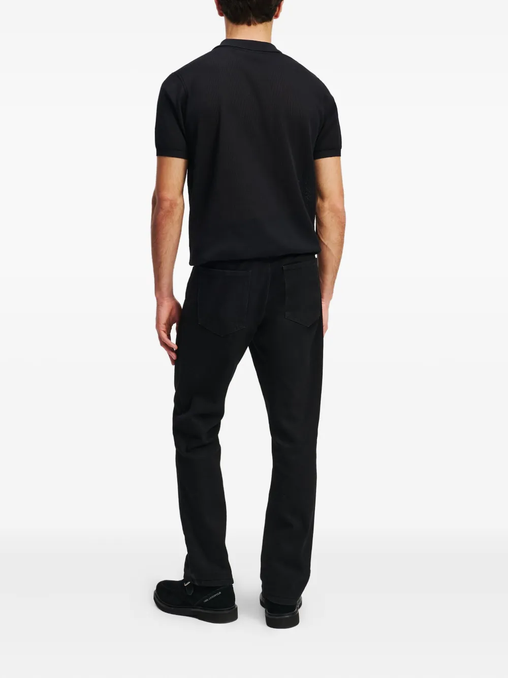 Karl Lagerfeld Slim-fit jeans Zwart