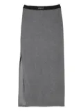 LOEWE side-split skirt - Grey