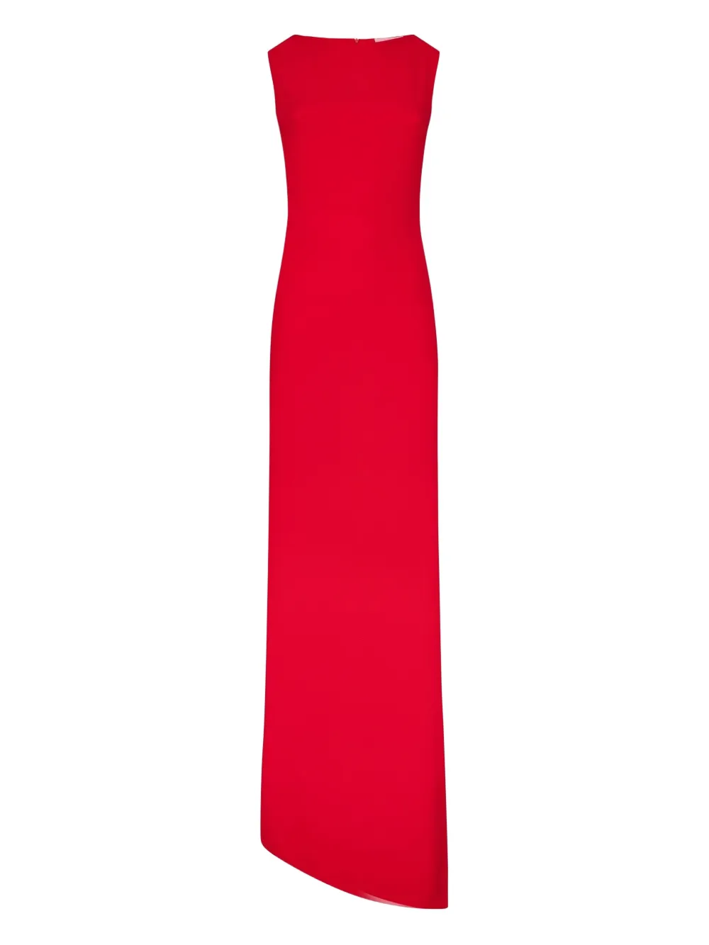 Mônot asymmetric hem maxi dress