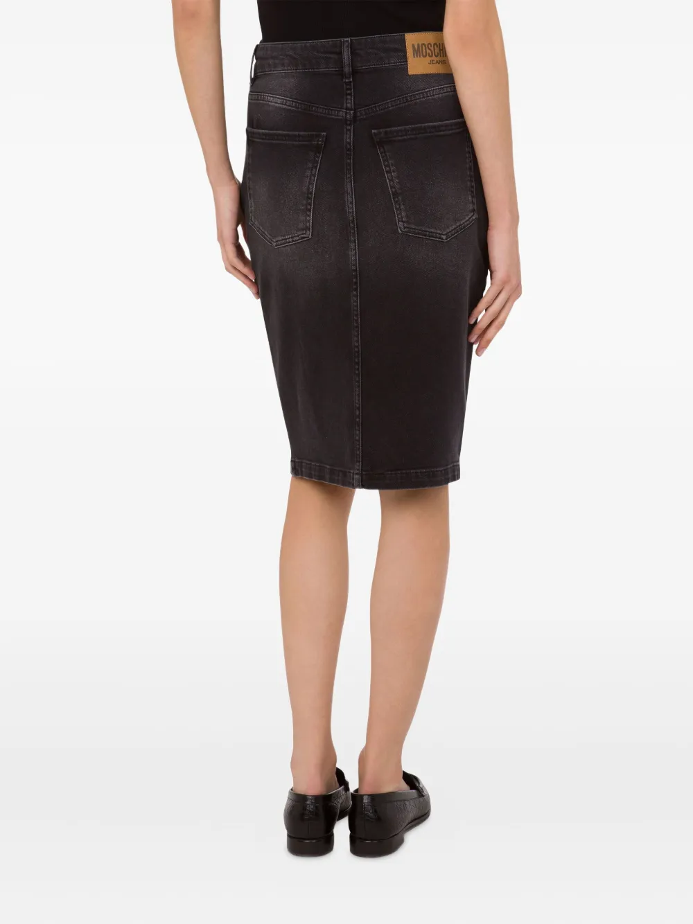 MOSCHINO JEANS Denim rok Grijs