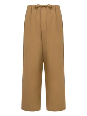 DARKPARK Phebe mid-waist wide-leg Trousers | Neutrals | FARFETCH