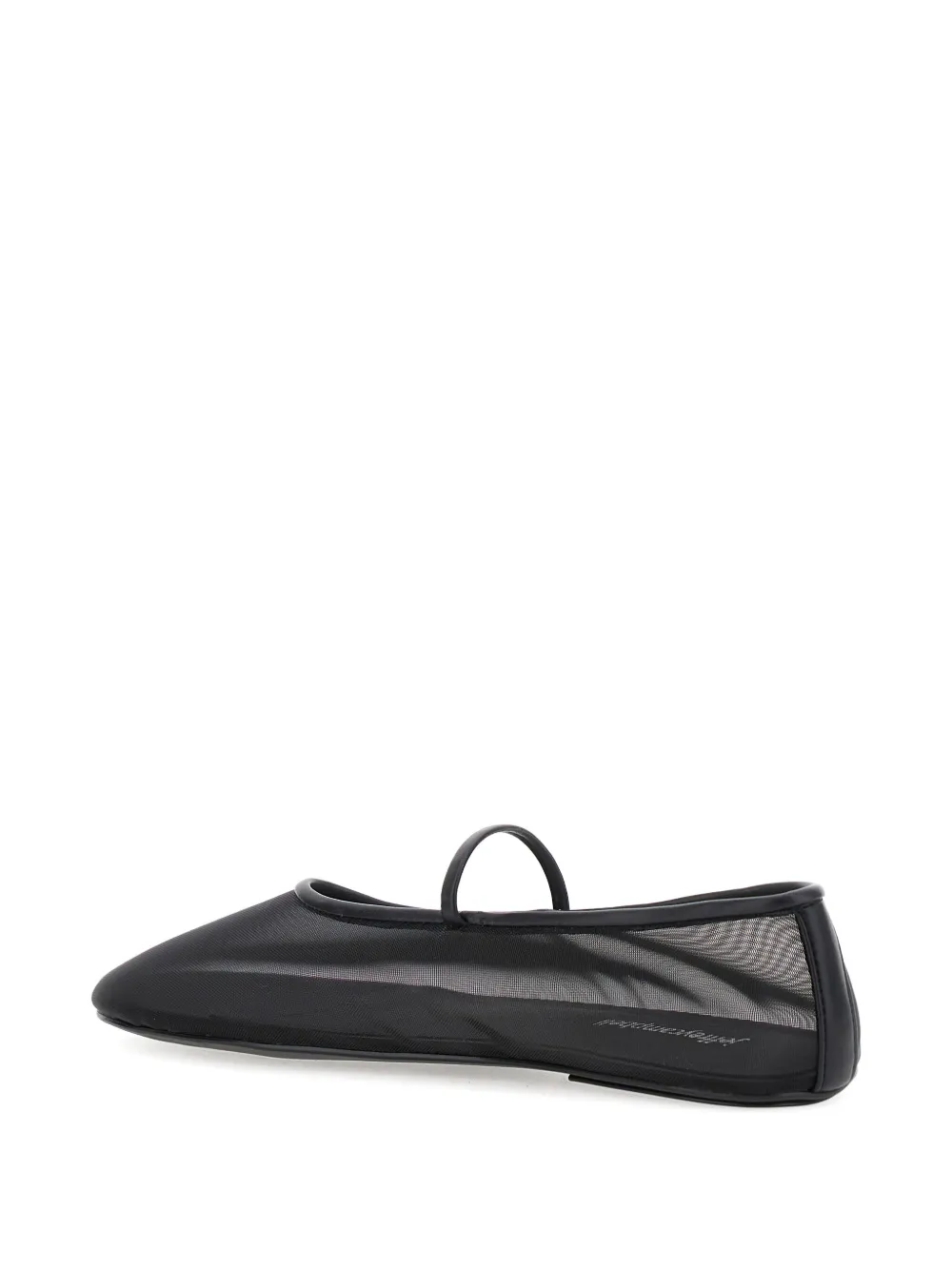 Jeffrey Campbell Swan-Lake ballet flats Black