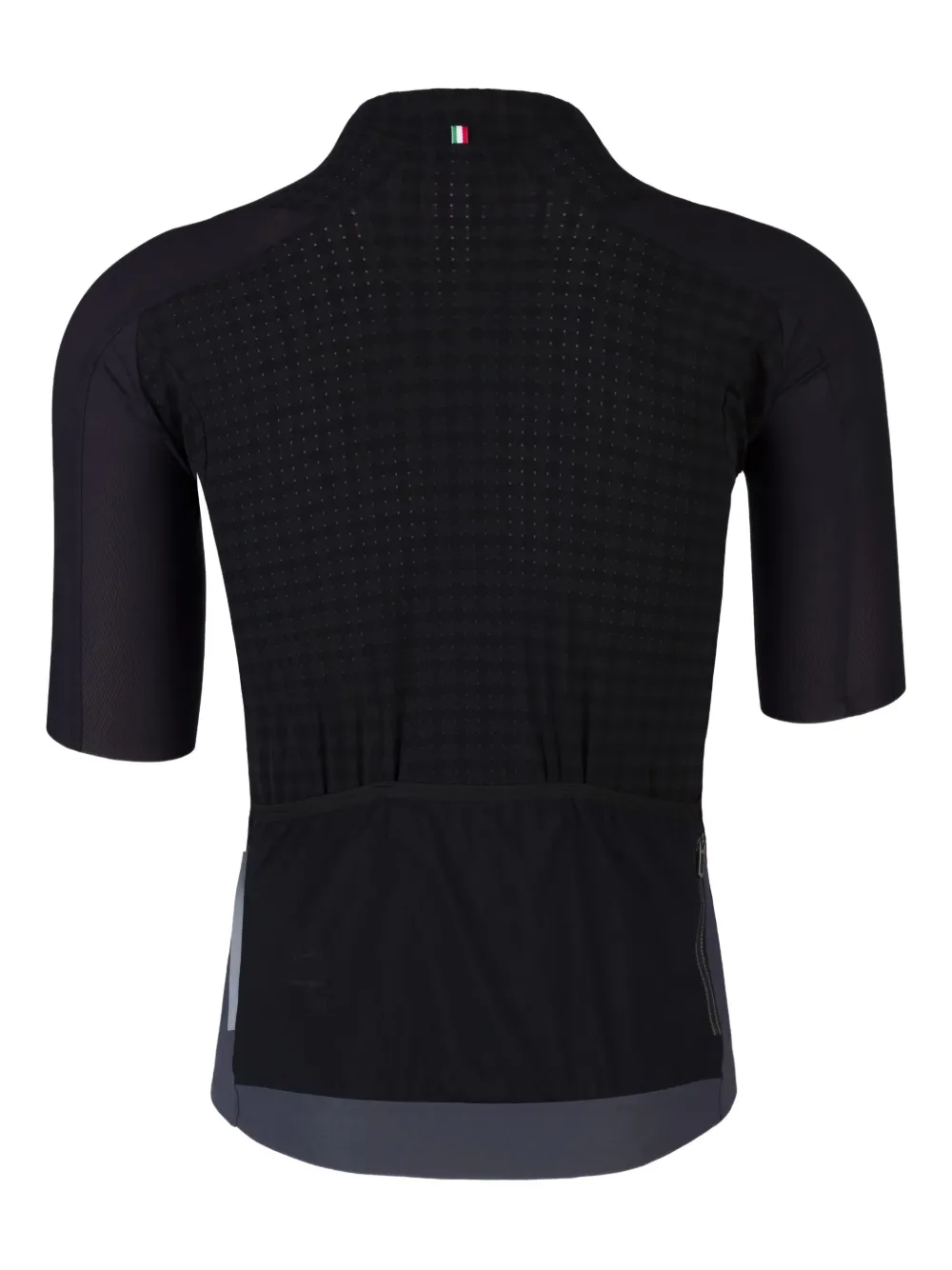 Q36.5 Fietsshirt met geperforeerd vlak Zwart
