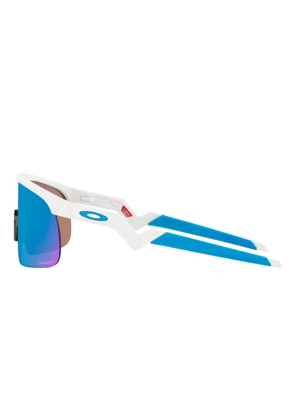 OAKLEY KID Resistor zonnebril met shield montuur Wit