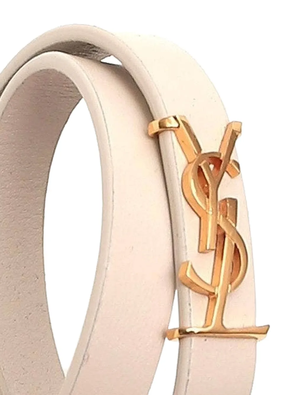Saint Laurent Opyum Double Wrap leather bracelet | Image 2