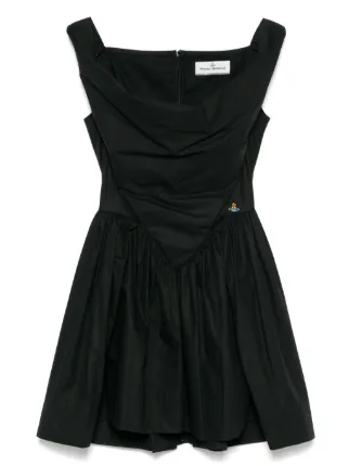 ★送関込み★Vivienne Westwood コットンドレス Vivienne Westwood コットン ドレス | ブラック | FARFETCH JP