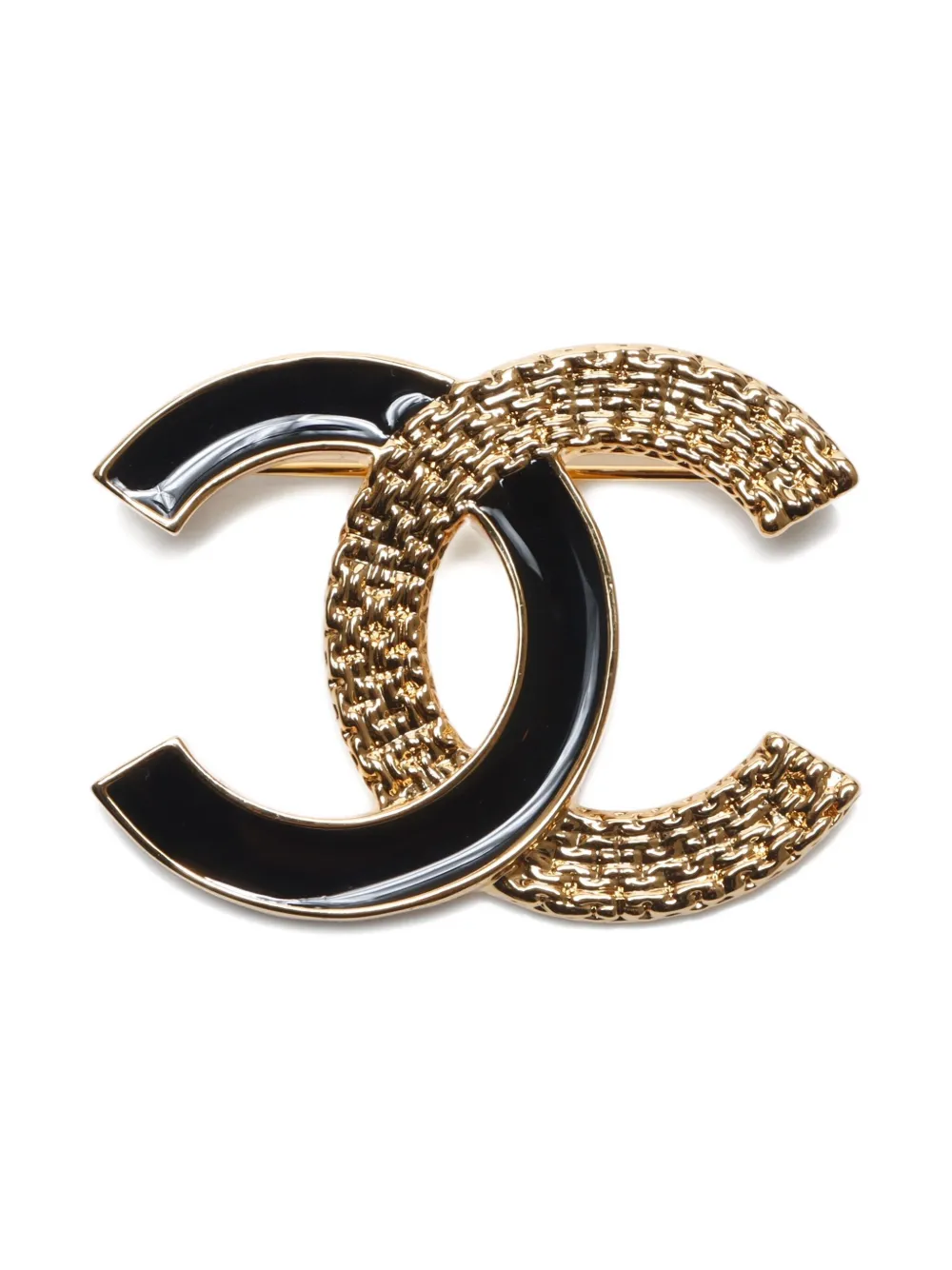 CHANEL Pre-Owned 2024 CC brooch | Gold | Image 1