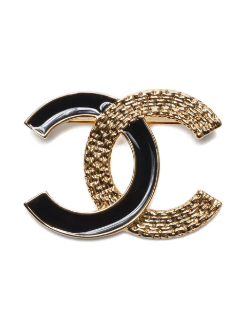 CHANEL Pre-Owned 2024 CC brooch