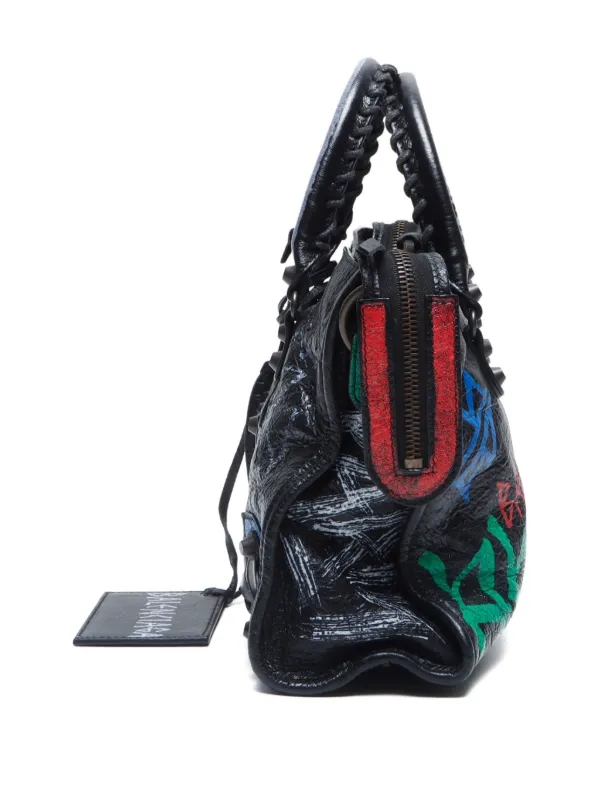 Balenciaga Pre-Owned 2010-2020s Graphic City Shoulder Bag