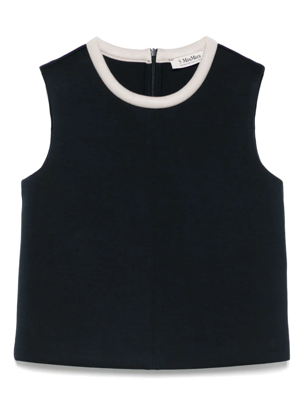 'S Max Mara contrast-trim top | Blue | Image 1