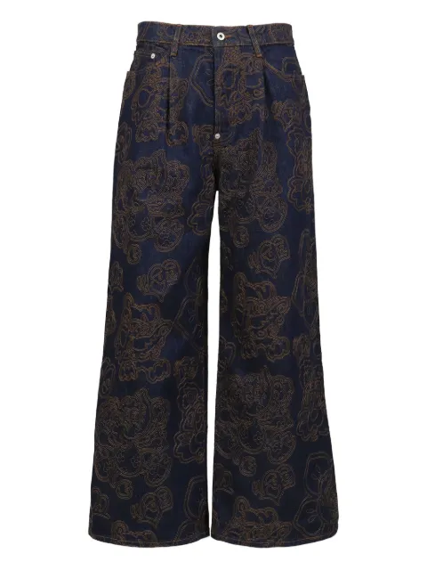 Kenzo x Verdy embroidered jeans
